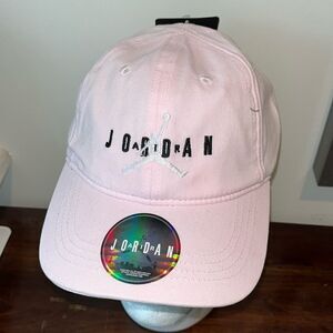 New NWT Pink Nike Air Jordan Jumpman velcro adj Baseball Cap Hat Toddler Child